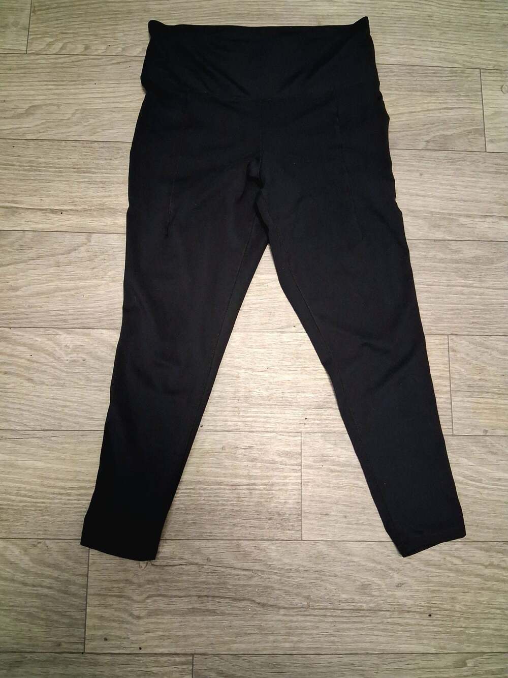 Danskin Style 4055 Black Active Leggings Pants L/G